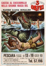 Nando-Liana-Rinaldo Orfei Circus poster - Italy, 1969