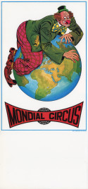 Mondial Circus Circus poster - Italy, 1980