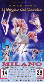 Il Regno del Cavallo Circus poster - Italy, 2022