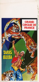 Grand Cirque de France Circus poster - Italy, 1969