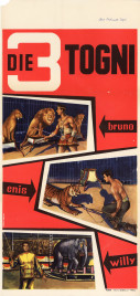 Circo Ferdinando Togni Circus poster - Italy, 1957