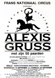 Cirque Alexis Gruss Circus poster - France, 1992
