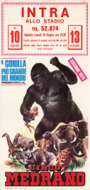 Circo Medrano Circus poster - Italy, 1974