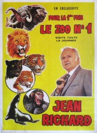 Cirque Jean Richard Circus poster - France, 1983