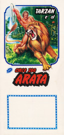 Circo Zoo Arata Circus poster - Italy, 
