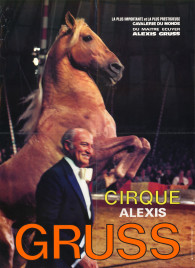 Cirque Alexis Gruss Circus poster - France, 1980