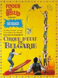 Pinder - Jean Richard Circus poster - France, 1978