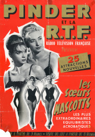 Cirque Pinder Circus poster - France, 1962