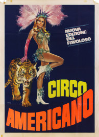 Circo Americano Circus poster - Italy, 1973