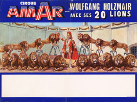 Cirque Amar Circus poster - France, 1977