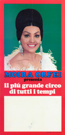 Circo Moira Orfei Circus poster - Italy, 1975