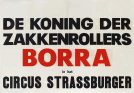 Circus Strassburger Circus poster - Netherlands, 1950