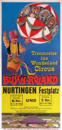 Circus Busch-Roland Circus poster - Germany, 1981