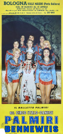 Circo Palmiri Benneweis Circus poster - Italy, 1959