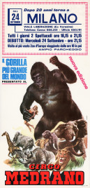 Circo Medrano Circus poster - Italy, 1975