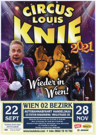Circus Louis Knie Circus poster - Austria, 2021