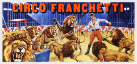 Circo Franchetti Circus poster - Italy, 1977