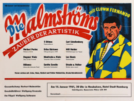 Die Malmströms Circus poster - Germany, 1961