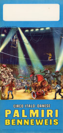 Circo Palmiri Benneweis Circus poster - Italy, 1967