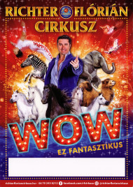 Richter Florian Cirkusz Circus poster - Hungary, 2023