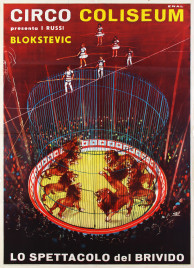 Circo Coliseum Circus poster - Italy, 1963