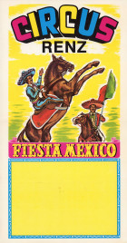 Circus Renz Circus poster - Germany, 1979