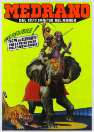 Circo Medrano Circus poster - Italy, 1989