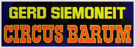 Circus Barum Circus poster - Germany, 1976