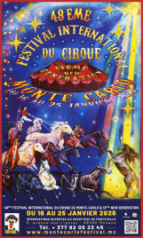 48ème Festival International du Cirque de Monte-Carlo Circus poster - Monaco, 2026