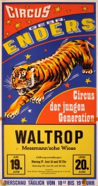 Circus Gebr. Enders Circus poster - Germany, 1972