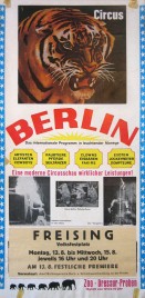 Circus Berlin Circus poster - Germany, 1973