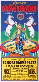 Circus Busch-Roland Circus poster - Germany, 1993