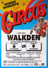 Bobby Roberts Super Circus Circus poster - England, 1996