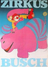 Zirkus Busch Circus poster - Germany, 1988