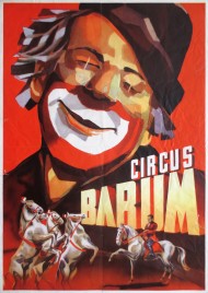 Circus Barum Circus poster - Germany, 1956