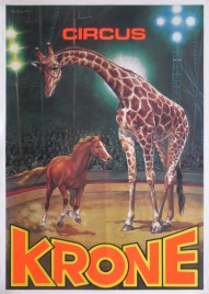 Circus Krone Circus poster - Germany, 1984
