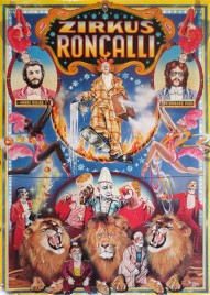 Zirkus Roncalli Circus poster - Germany, 1976