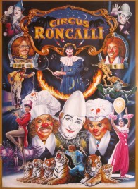 Circus Roncalli Circus poster - Germany, 1991