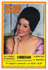 Circo Moira Orfei Circus poster - Italy, 1983