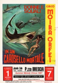 Circo Moira Orfei Circus poster - Italy, 1987