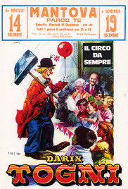 Circo Darix Togni Circus poster - Italy, 1982