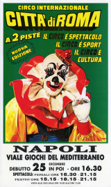 Circo Citta' di Roma Circus poster - Italy, 0