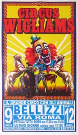 Circus Wigliams Circus poster - Italy, 0