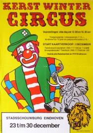 Kerst Winter Circus Circus poster - Netherlands, 1982