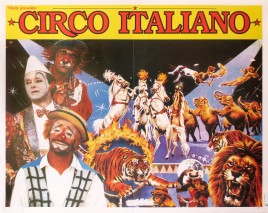 Circo Italiano Circus poster - Italy, 1995