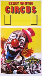 Kerst Winter Circus Circus poster - Netherlands, 0