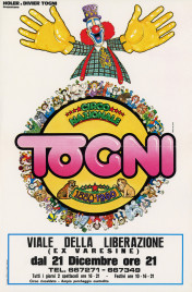 Circo Nazionale Togni Circus poster - Italy, 1979