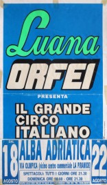 Circo Luana Orfei Circus poster - Italy, 2000