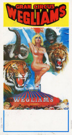 Gran Circus Wegliams Circus poster - Italy, 1995