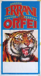 Circo Errani + Orfei Circus poster - Italy, 1997